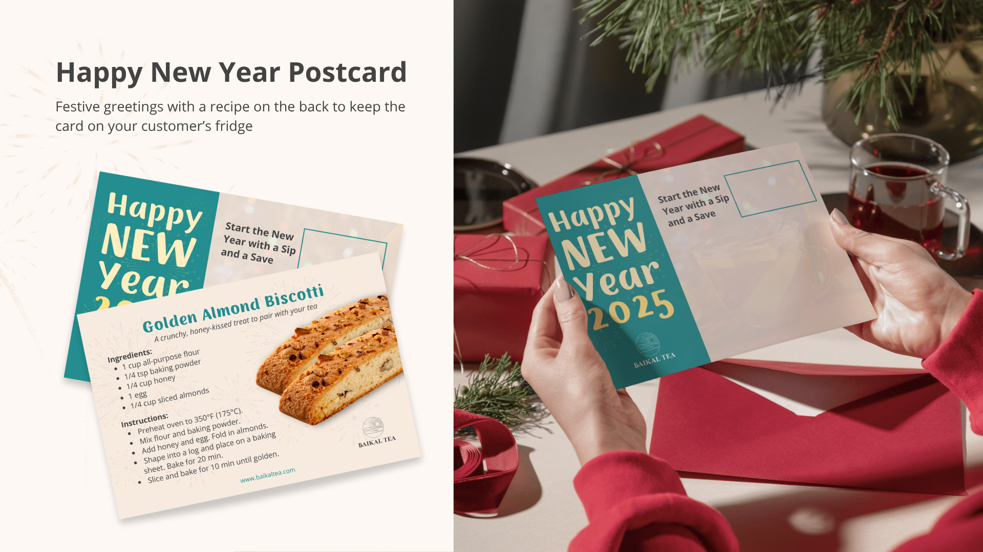 New Year's Postcards